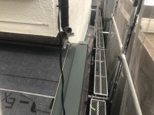 下屋と庇に防水紙設置