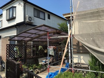 屋根 施工前