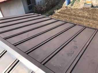 工事を始める前の屋根