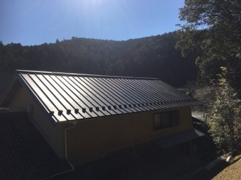 屋根葺き替え後