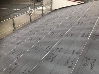 奈良市 防水紙 設置