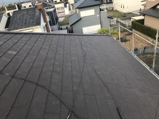 葺き替え完成後の屋根