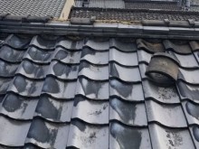 奈良市の経年劣化の瓦屋根