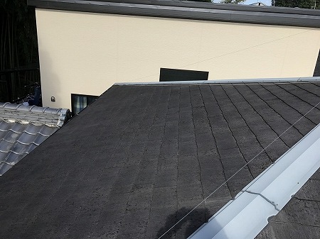 2F屋根は棟包板金