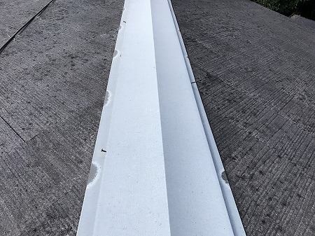 棟包板金の留め付け釘浮き