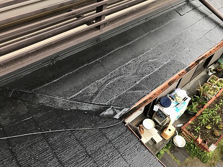 谷部分から塗装済み