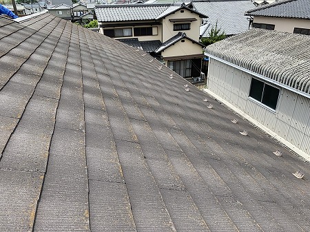 フルベスト20の塗膜が褪せています。