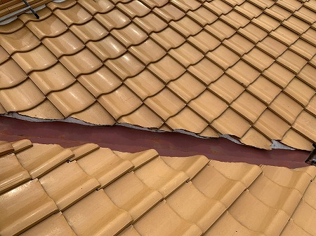 谷部板金まわりの状態
