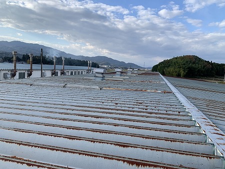 かなり大きな工場