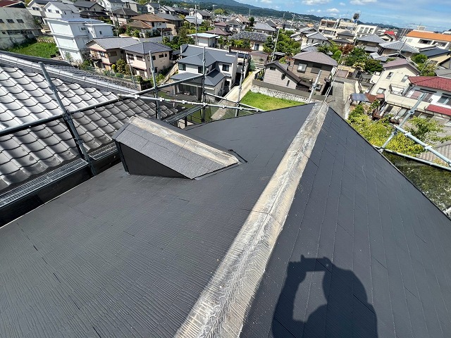 棟板金解体　登美ヶ丘