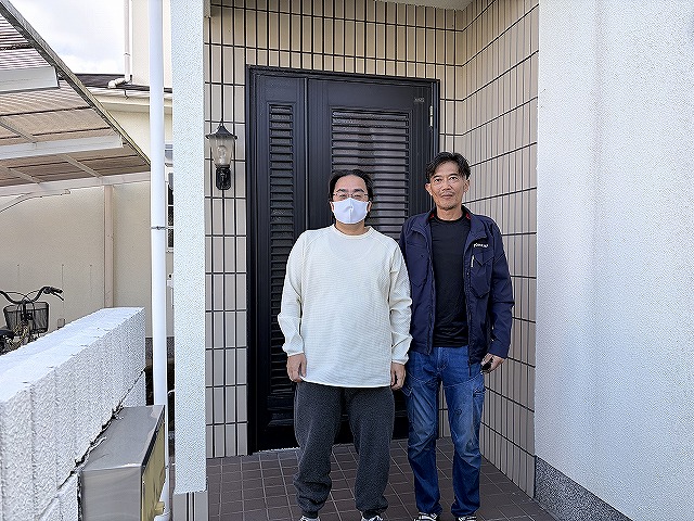 橿原市でカラーベストの差し替え工事を行ったお客様の声