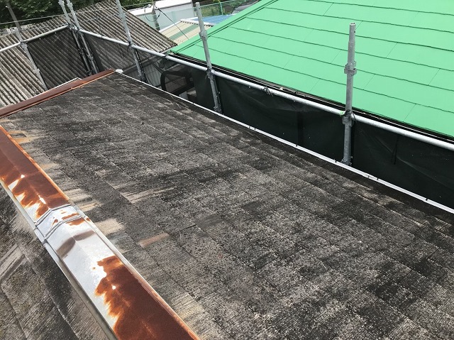 工事を始める前の屋根の様子