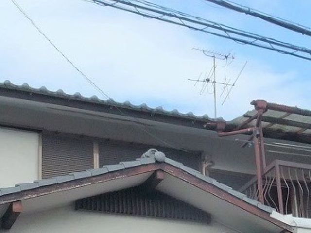 奈良市中山町で無料点検、壊れた雨樋