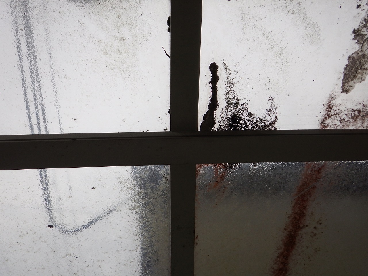 奈良市出屋敷町の雨漏りのカーポート屋根