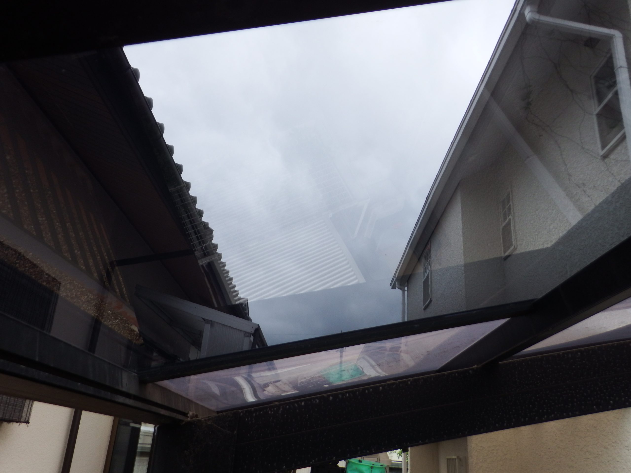奈良市のカーポート屋根補修完成