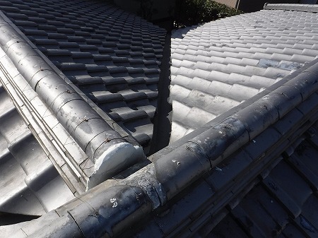 谷板金交換棟積み直し完了