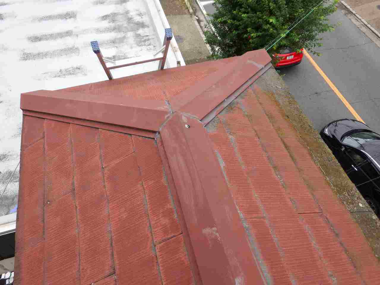 奈良県三郷町の雨漏りの無料点検、小屋根