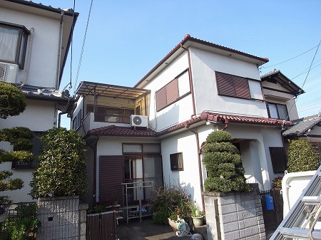 田原本町の住宅全景