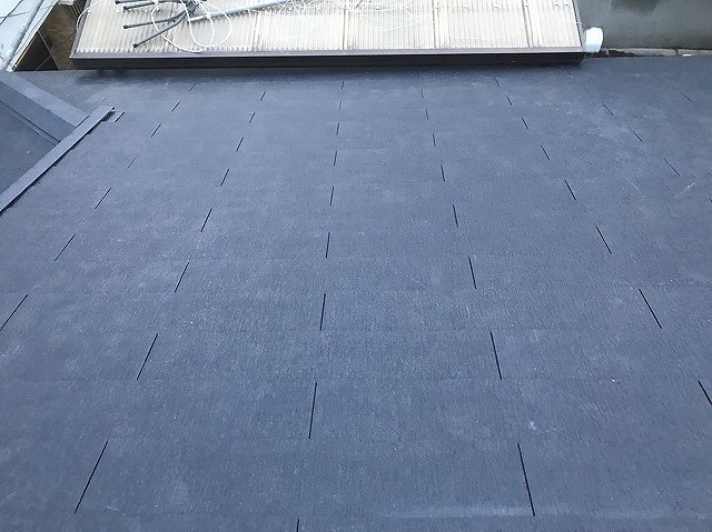 葺き替え後屋根