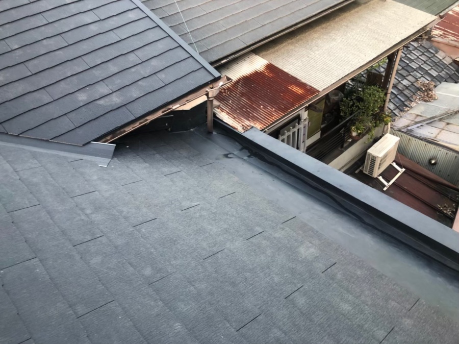 奈良市のカラーベスト屋根完成