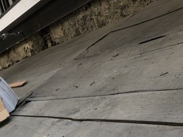 奈良市の下屋根のかさ上げ