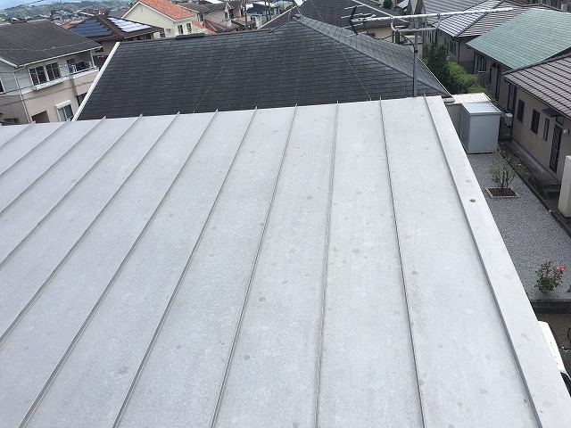 工事前の屋根