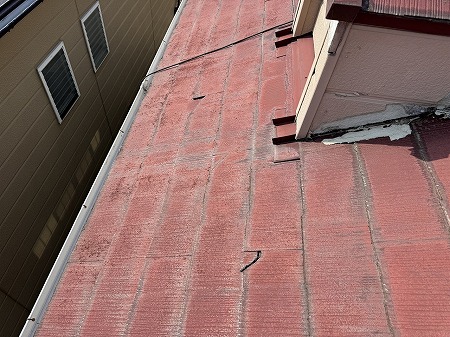 カラーベスト割れ