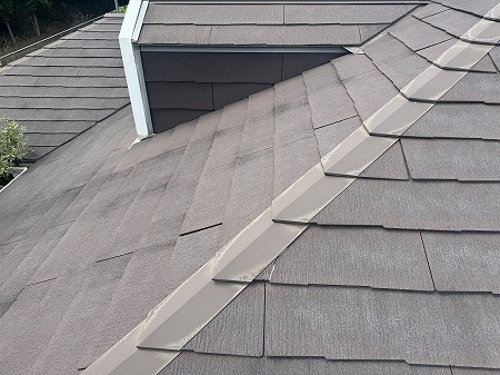 差し棟部分ベスト割れ