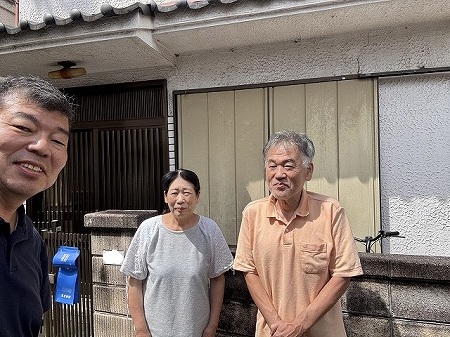 奈良市で和瓦の棟から雨漏りがして、棟瓦を7寸丸棟瓦に交換したお客様の声